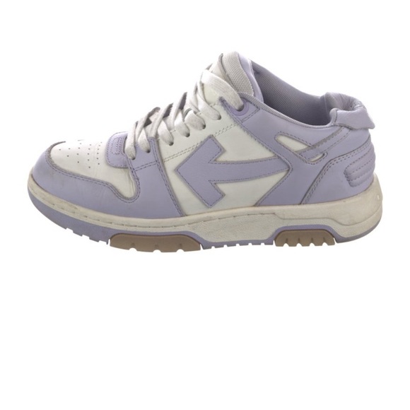 Off-White Purple and White Sneakers - Picture 1 of 4
